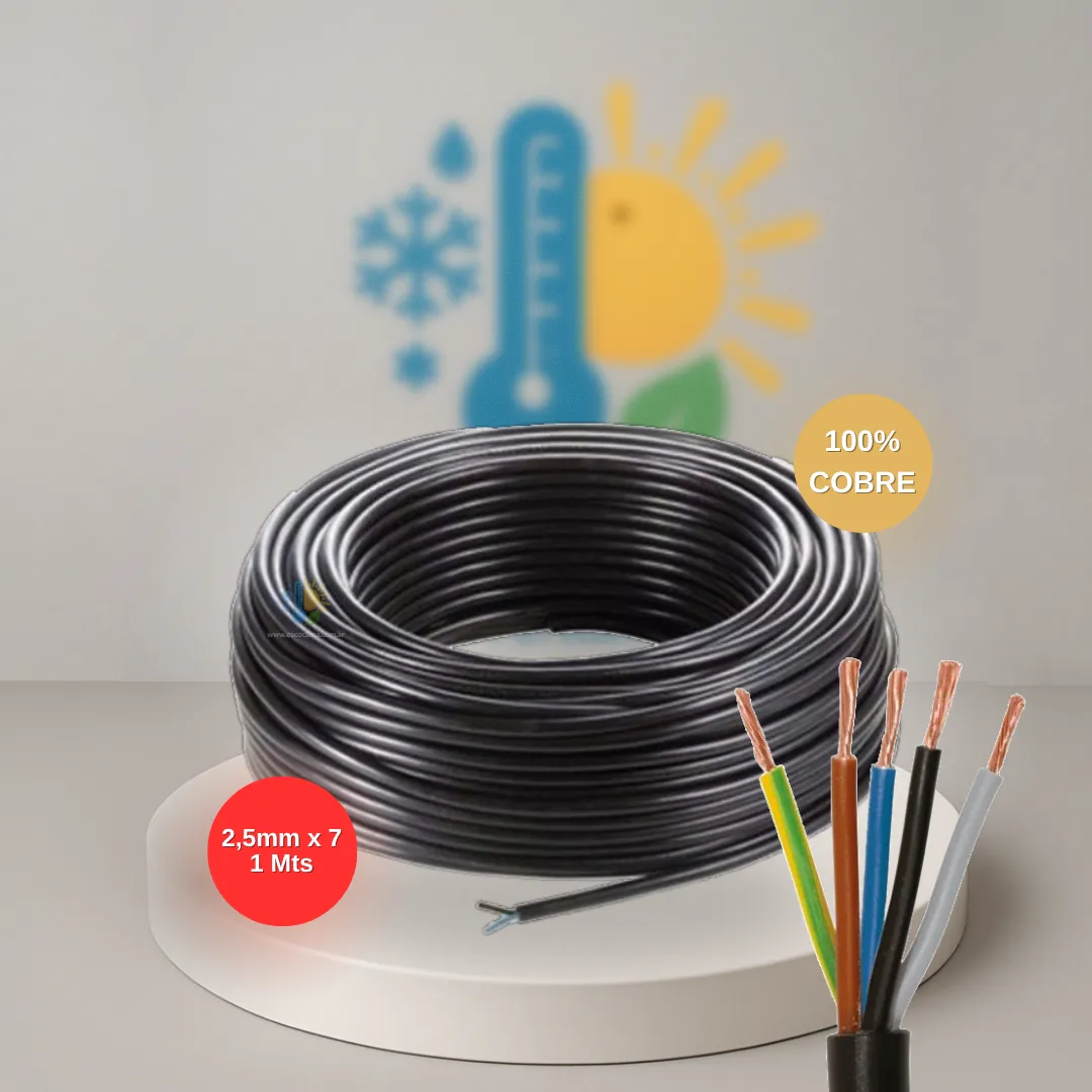 CABLE TPR 7 X 2,5 ROLLO 1 MT