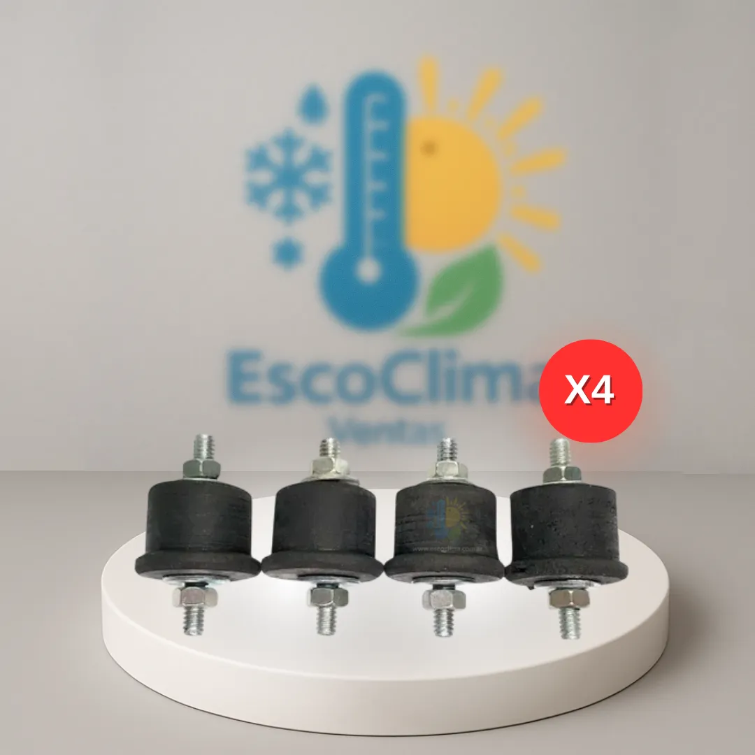 TACO DE GOMA CON BULÓN PARA MENSULAS 4U