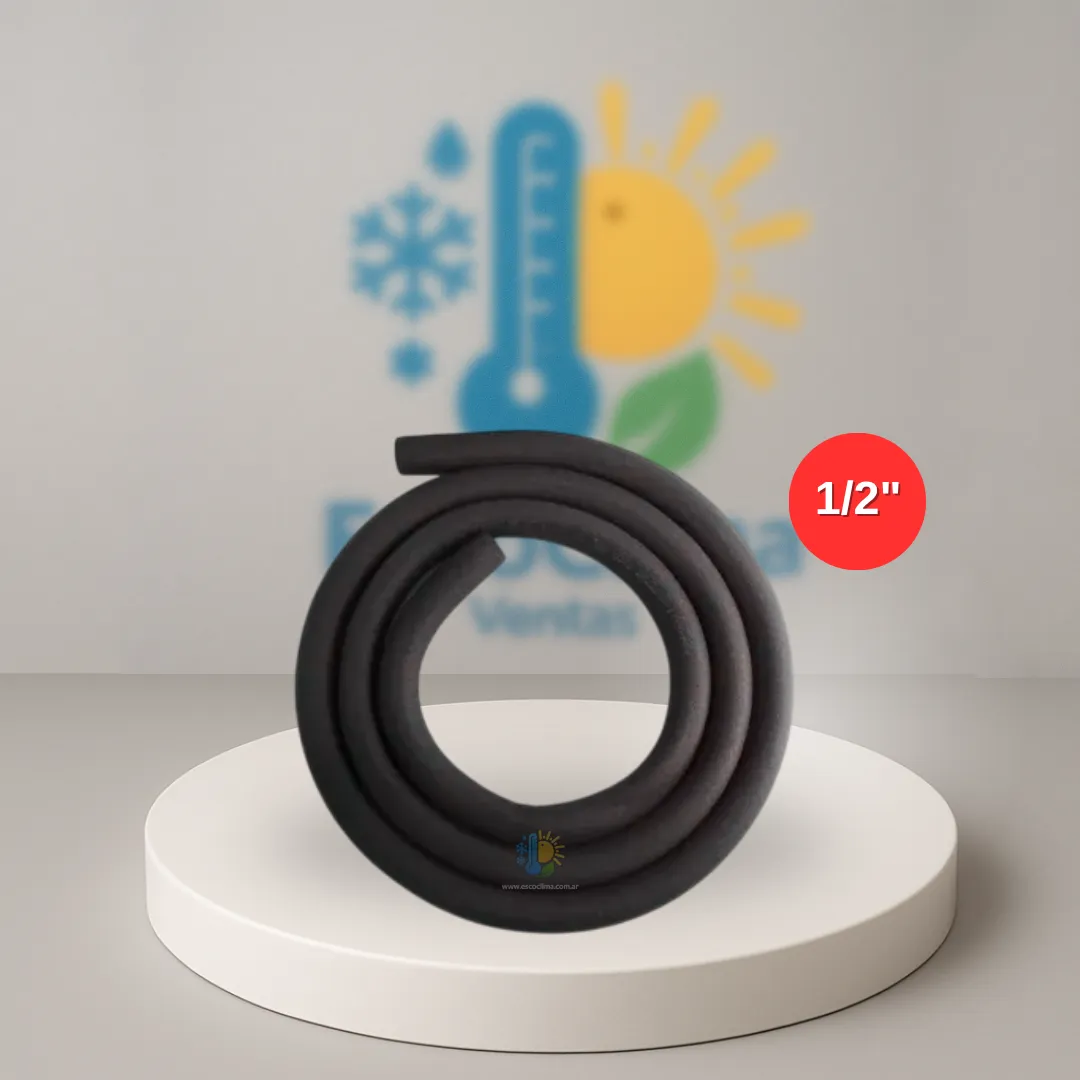 AISLANTE NEGRO 1/2" – TIRA 2,0  MTS, 6 MM – FIRSTFLEX