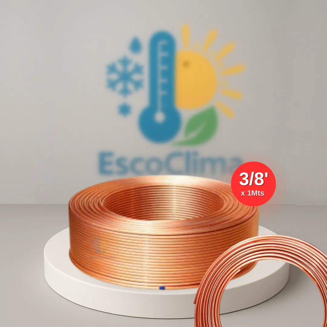 ROLLO DE COBRE 3/8 x 1 Mt