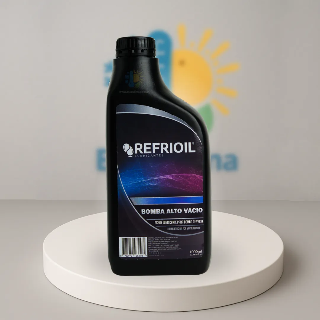 ACEITE REFRIOIL PARA BOMBA DE ALTO VACÍO 1/2L