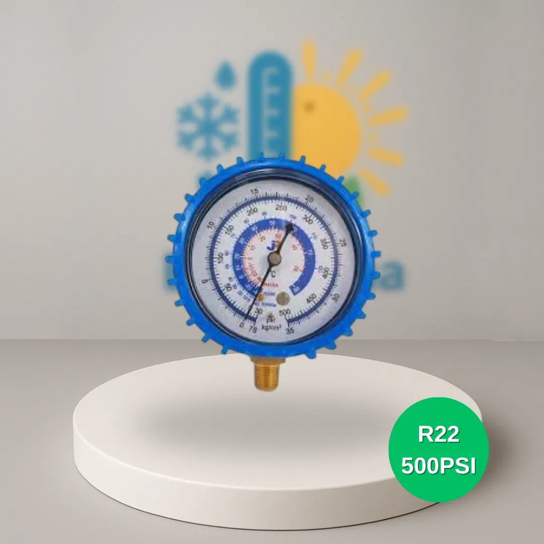 MANOMETRO DE BAJA 250 PSI R12/R22 - PROTECTOR