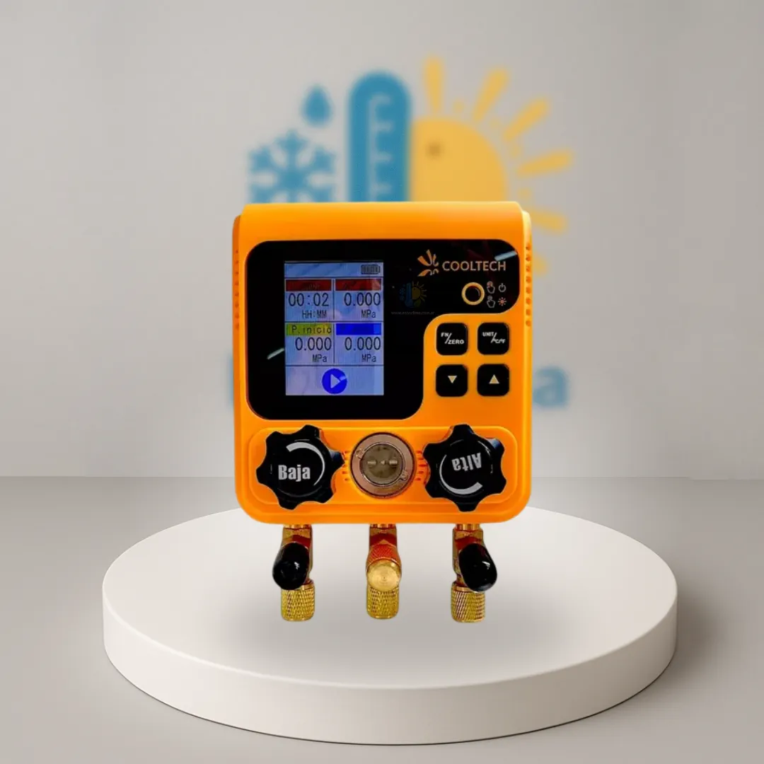 MANIFOLD ANALIZADOR DIGITAL SMART MULTIGAS COOLTECH