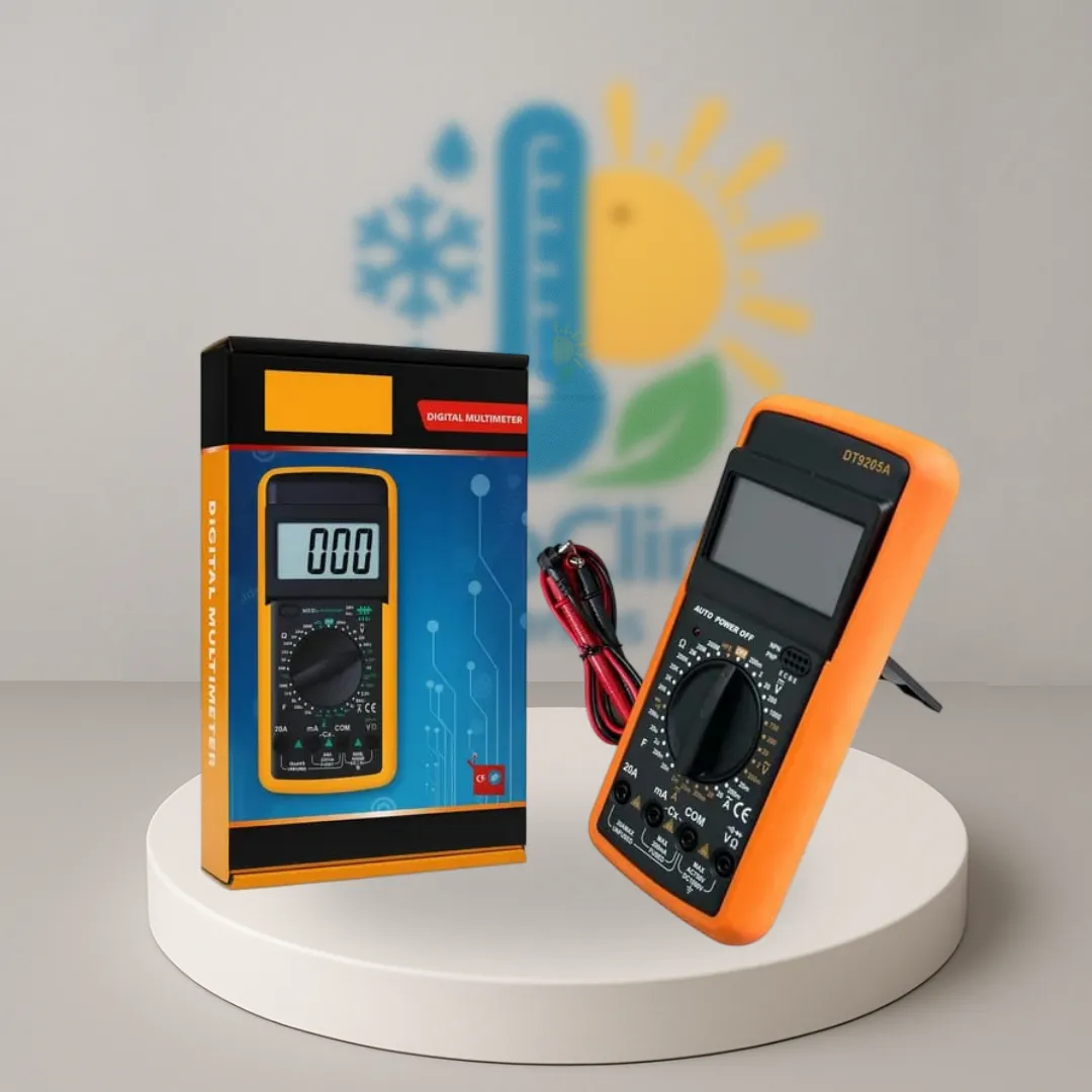 TESTER MULTÍMETRO DIGITAL PROFESIONAL CAPACÍMETRO 9205A FULL