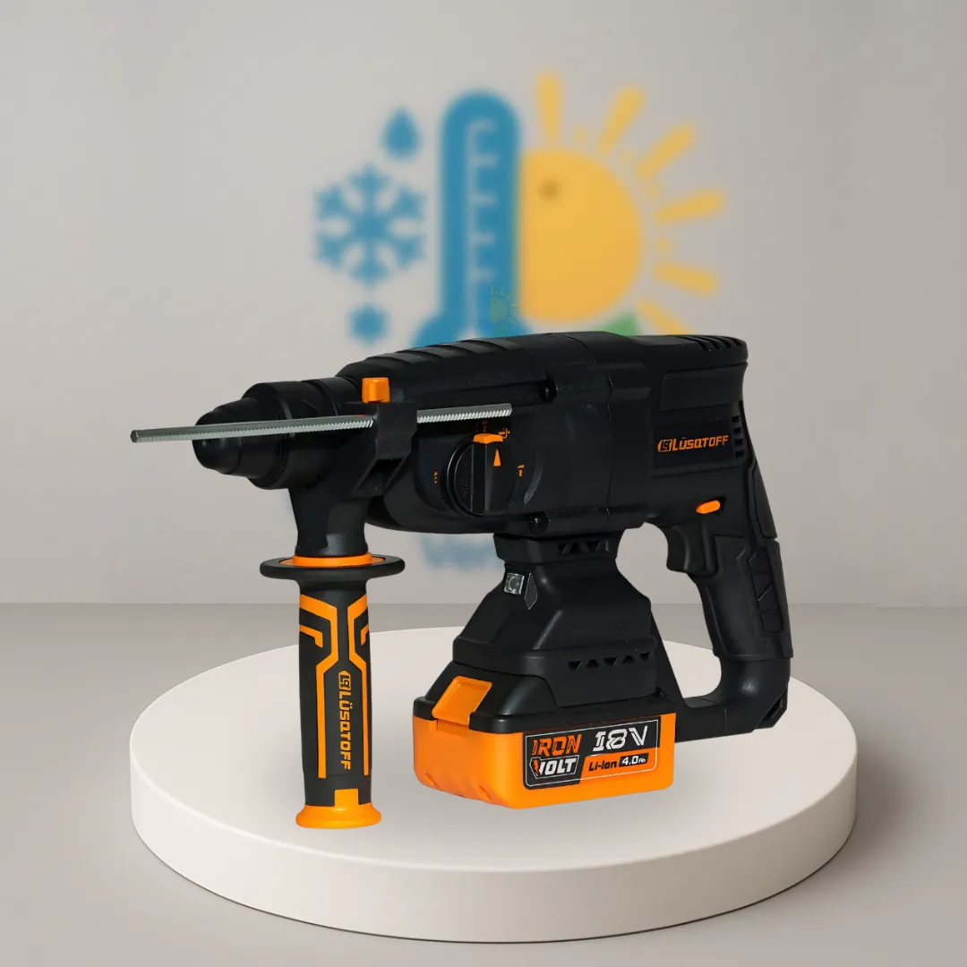 ROTOMARTILLO INALÁMBRICO BRUSHLESS 18V RML4450-9BK 2 BAT 4AH + 
CARGADOR LÜSQTOFF BLACK SERIES