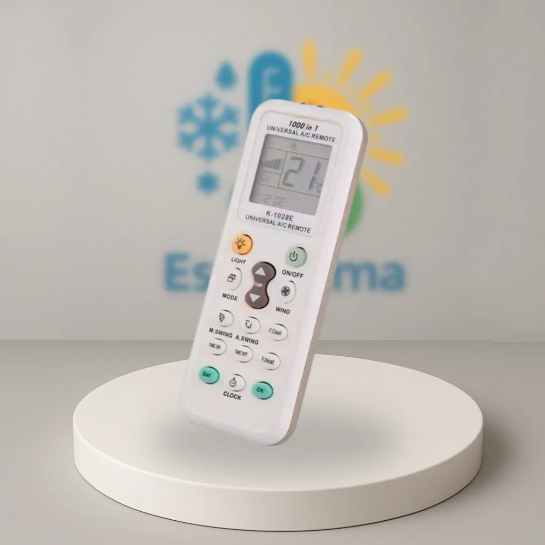 CONTROL REMOTO UNIVERSAL PARA AIRE ACONDICIONADO TODAS LAS MARCAS K-1028E