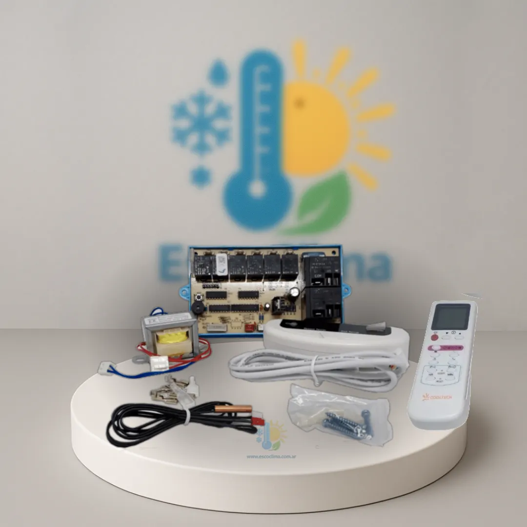 PLAQUETA AIRE PISO TECHO UNIVERSAL CON DISPLAY QD - U10A