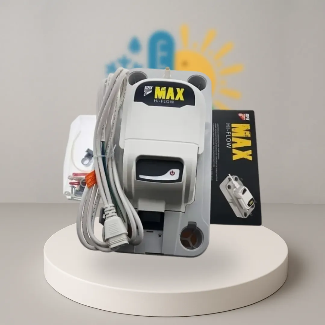 BOMBA DE CONDENSADO ASPEN MAX HIFLOW 1,7L-55 PARA AIRE ACONDICIONADO