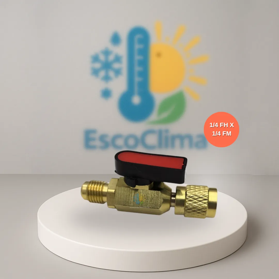 LLAVIN ACCESO 1/4 HEMBRA X 1/4 MACHO REFRIGERACIÓN