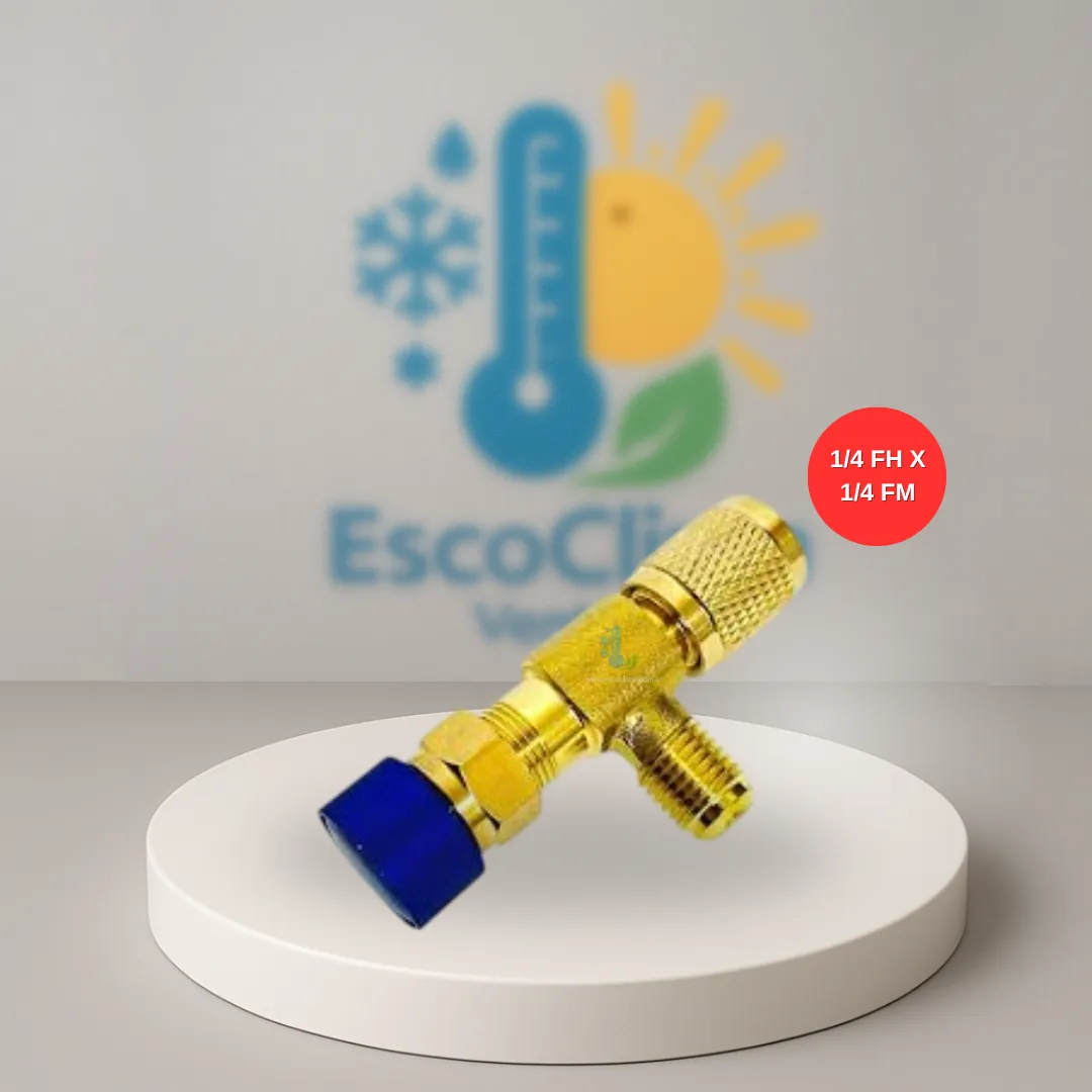 VALVULA LLAVE DE ACCESO 1/4 HEMBRA X 1/4 MACHO