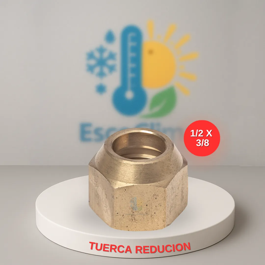 TUERCA DE REDUCCIÓN 1/2 X 3/8